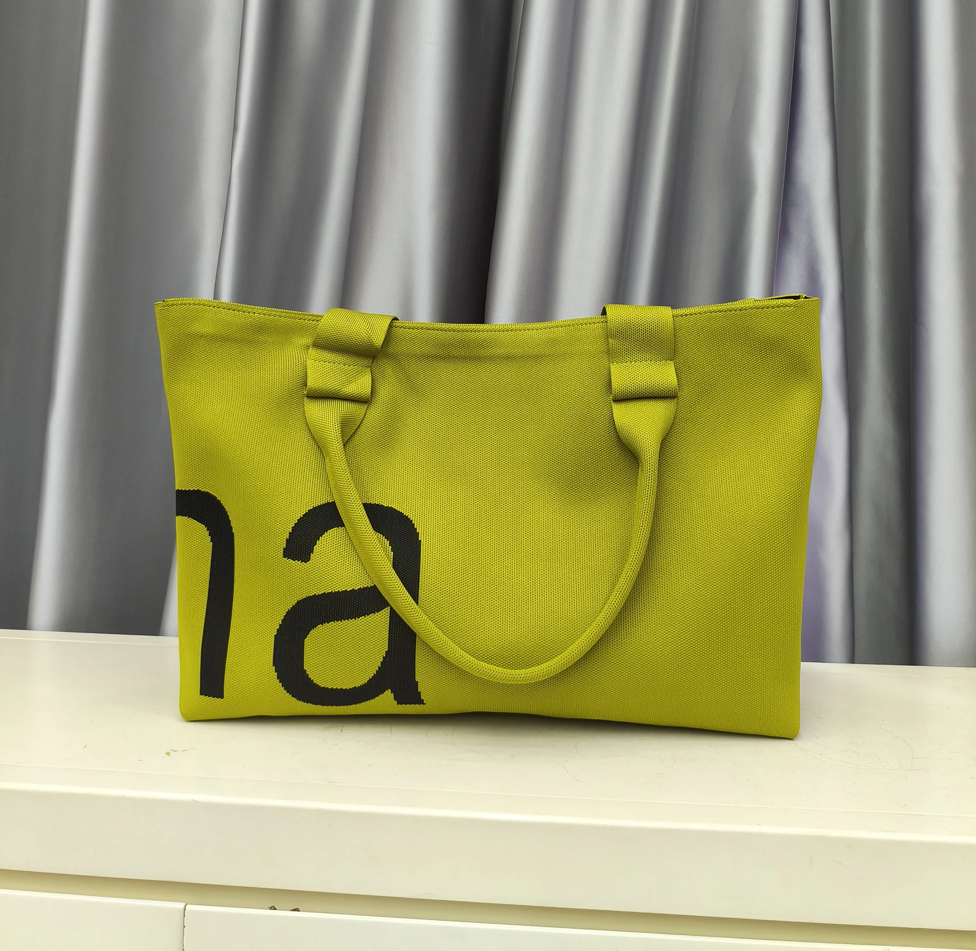Custom Jacquard Tote Bag