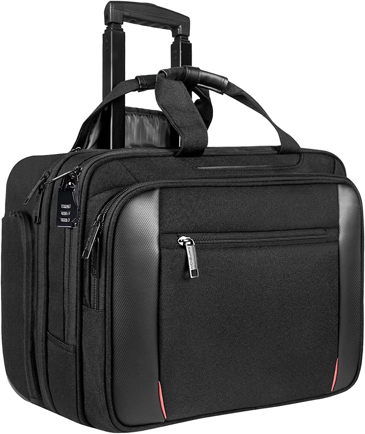 mit Rollen Laptop Aktentasche nach Maß Referenzmodell