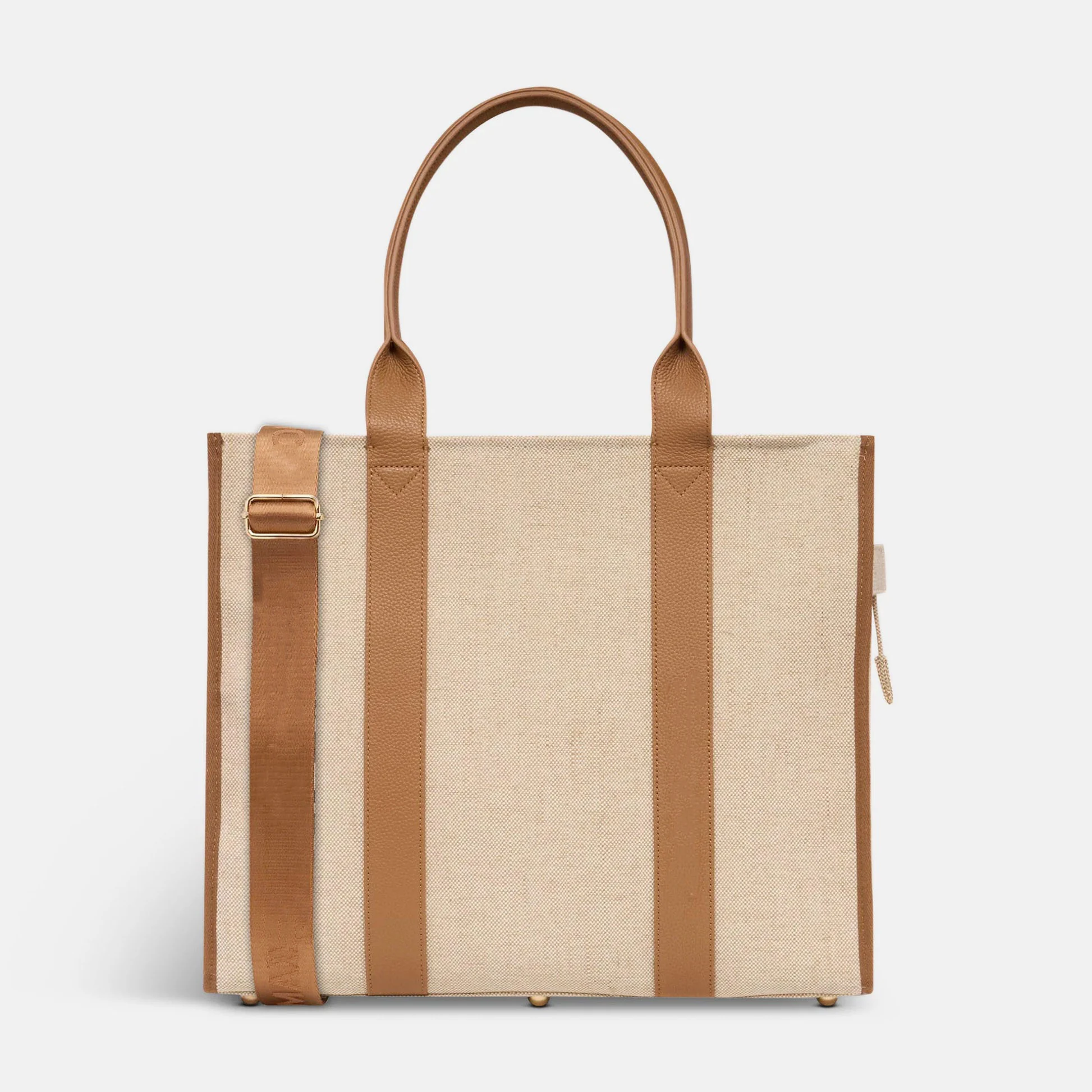 Nylon Braided Handmade Tote Handbag Unisex Zipper Fashio - full product view for catalog card and detail hero