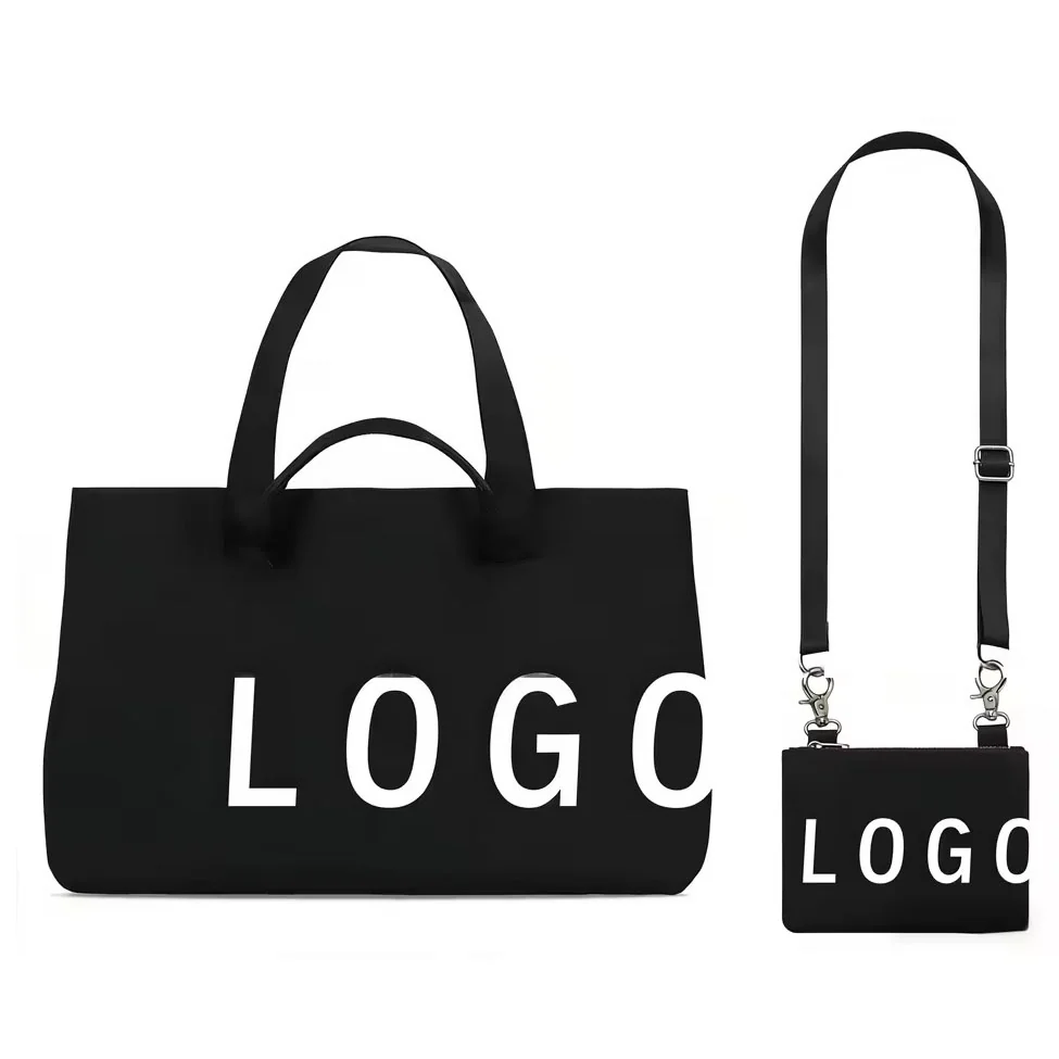 Trendy 2026 Knitted Tote Bag Set Large Shopping Handbag With Detachable Small - full product view for catalog card and detail hero