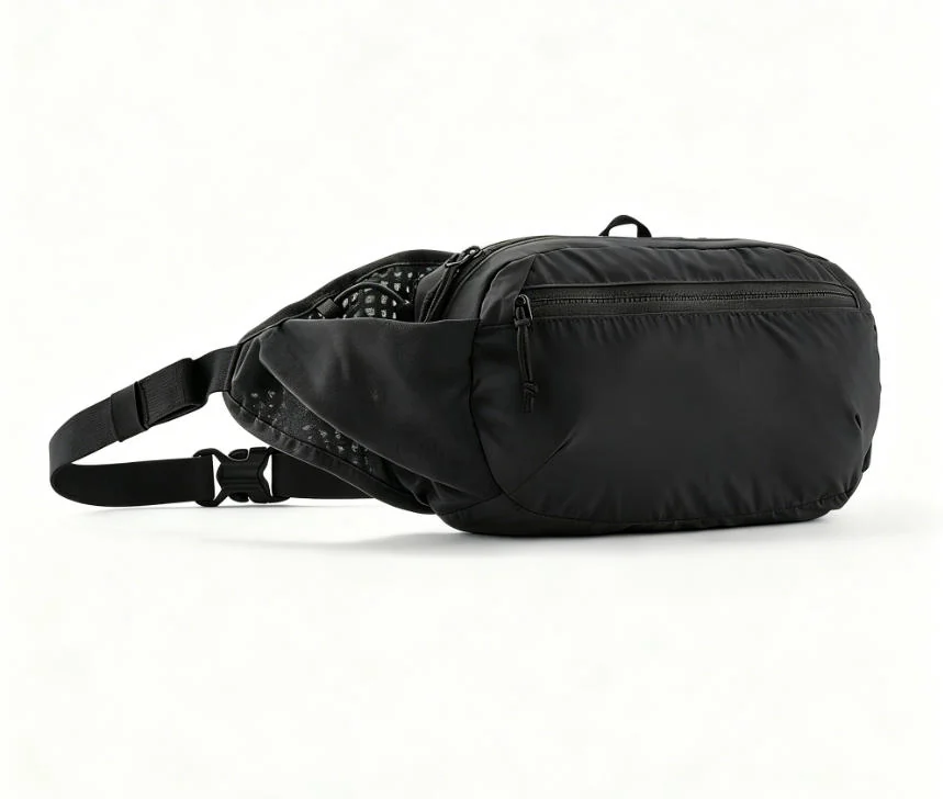 Custom Nylon Waist Tiny Belt Pouch Travel Running Mini Purse
