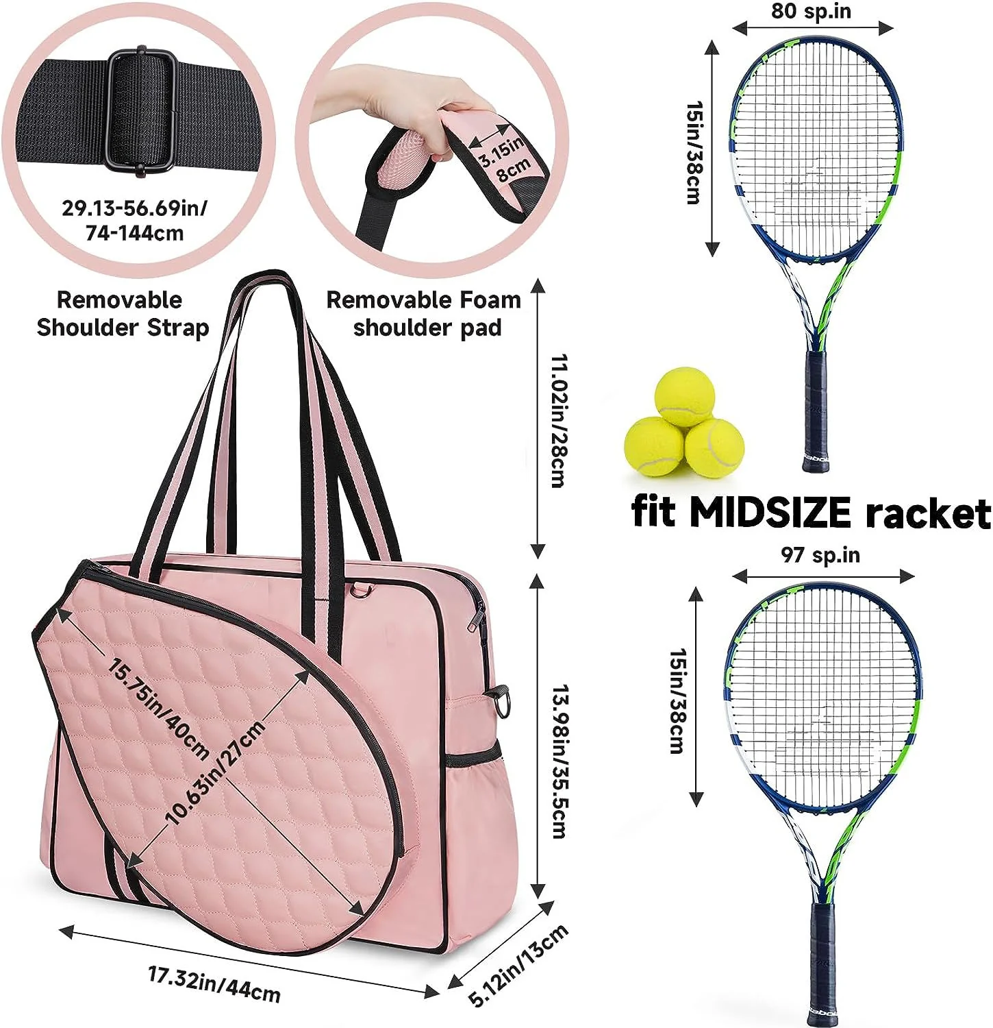 Tote bag zippé