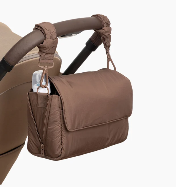 Sac à langer en polyester zippé