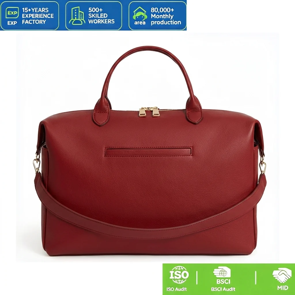 Sac à langer en PU zippé