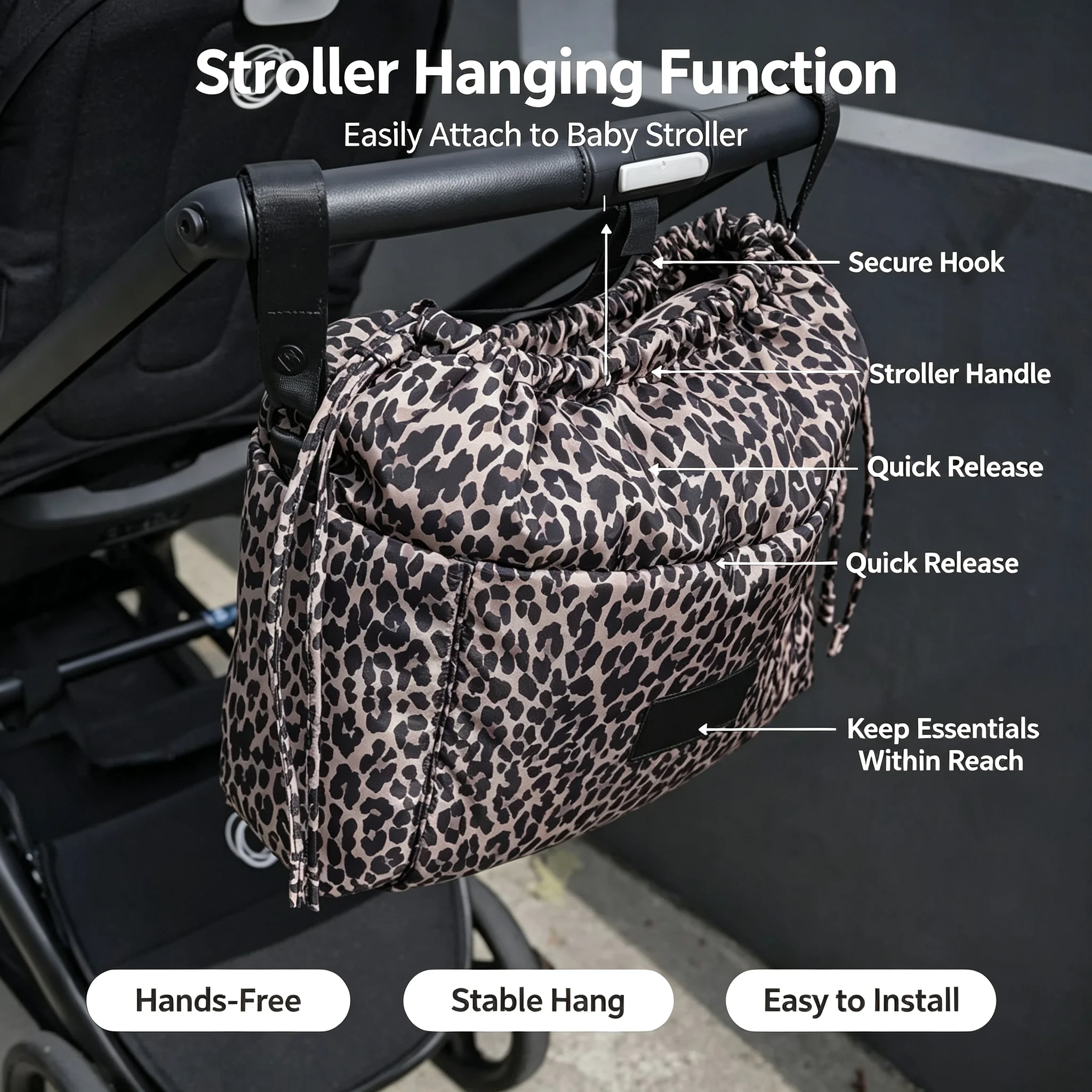 Polyester Wickeltasche nach Maß Referenzmodell