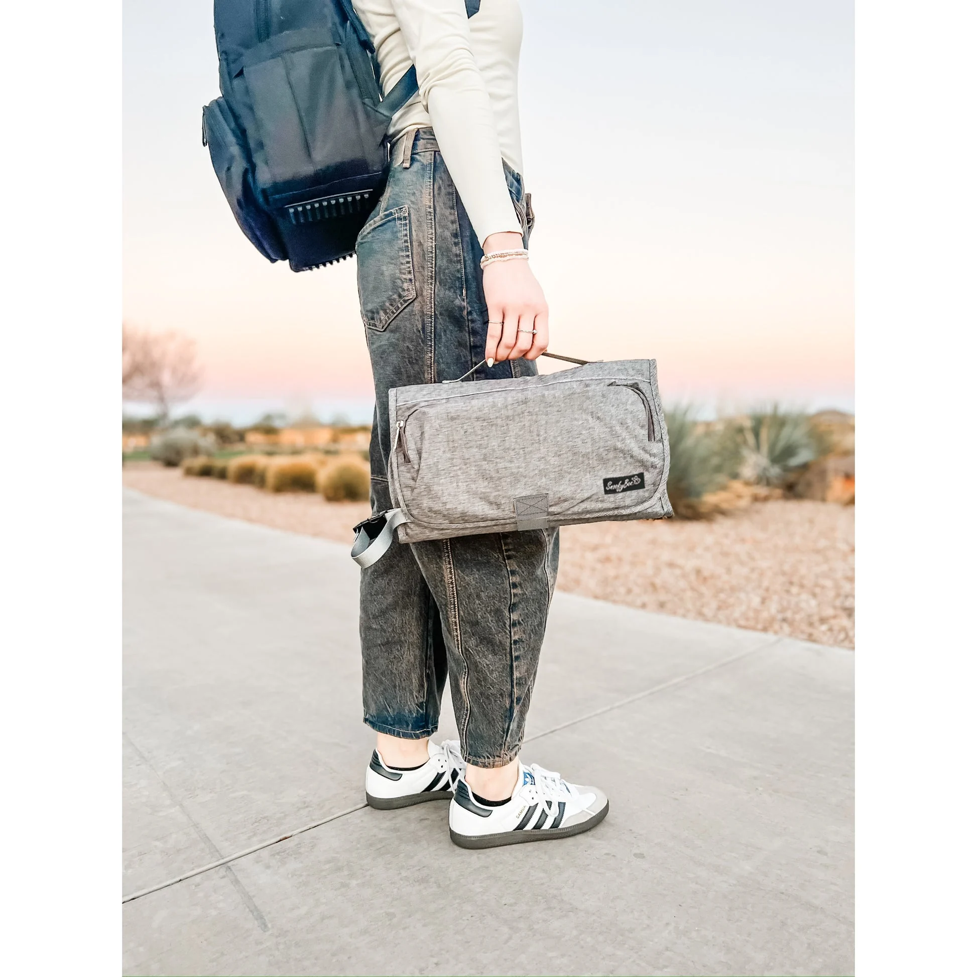 Custom Polyester Diaper Bag