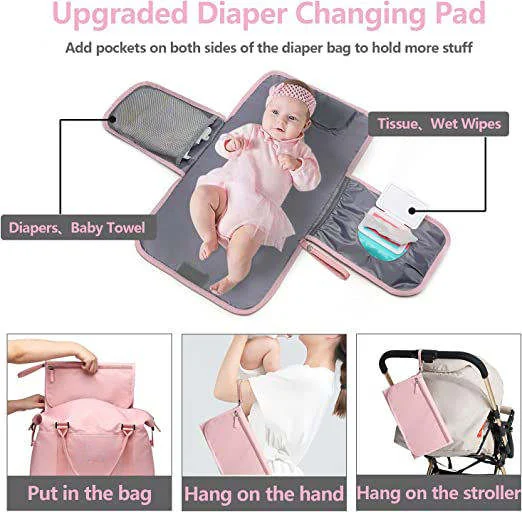 Custom Polyester Diaper Bag