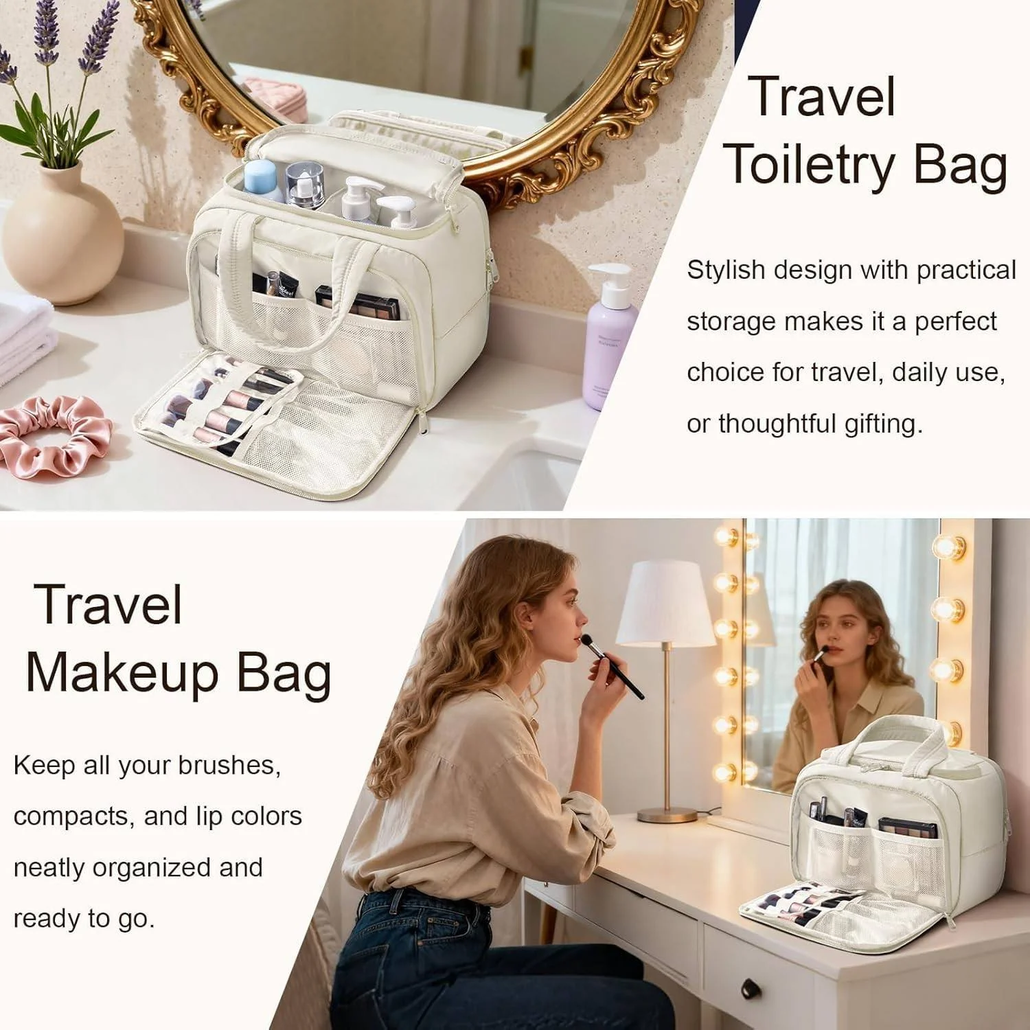 borsa nylon trucco personalizzata