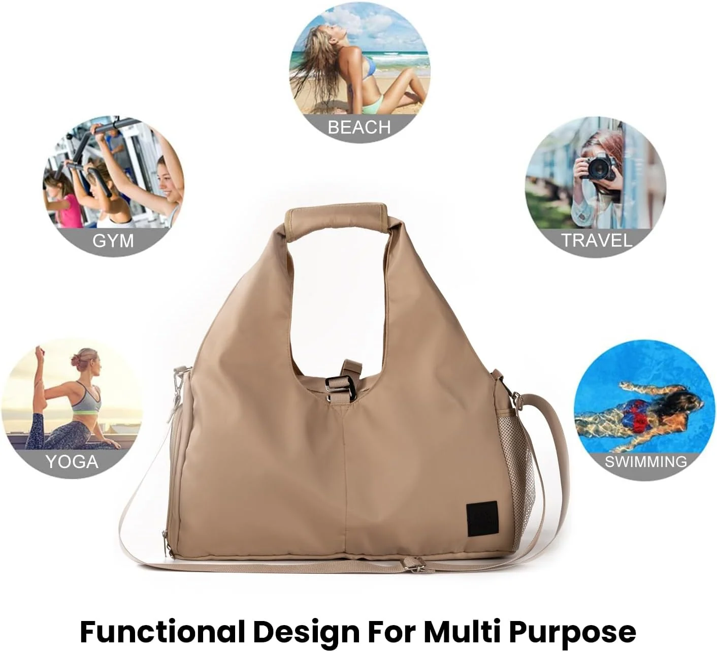 Custom Polyester Yoga Bag