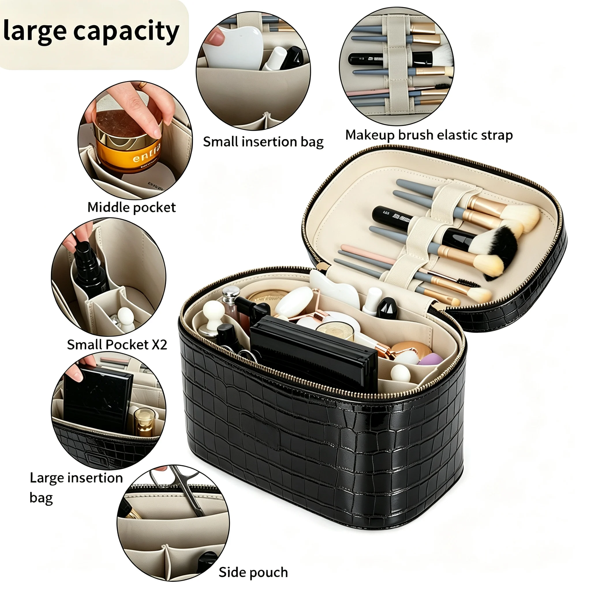 Custom PU Leather Car Organizer
