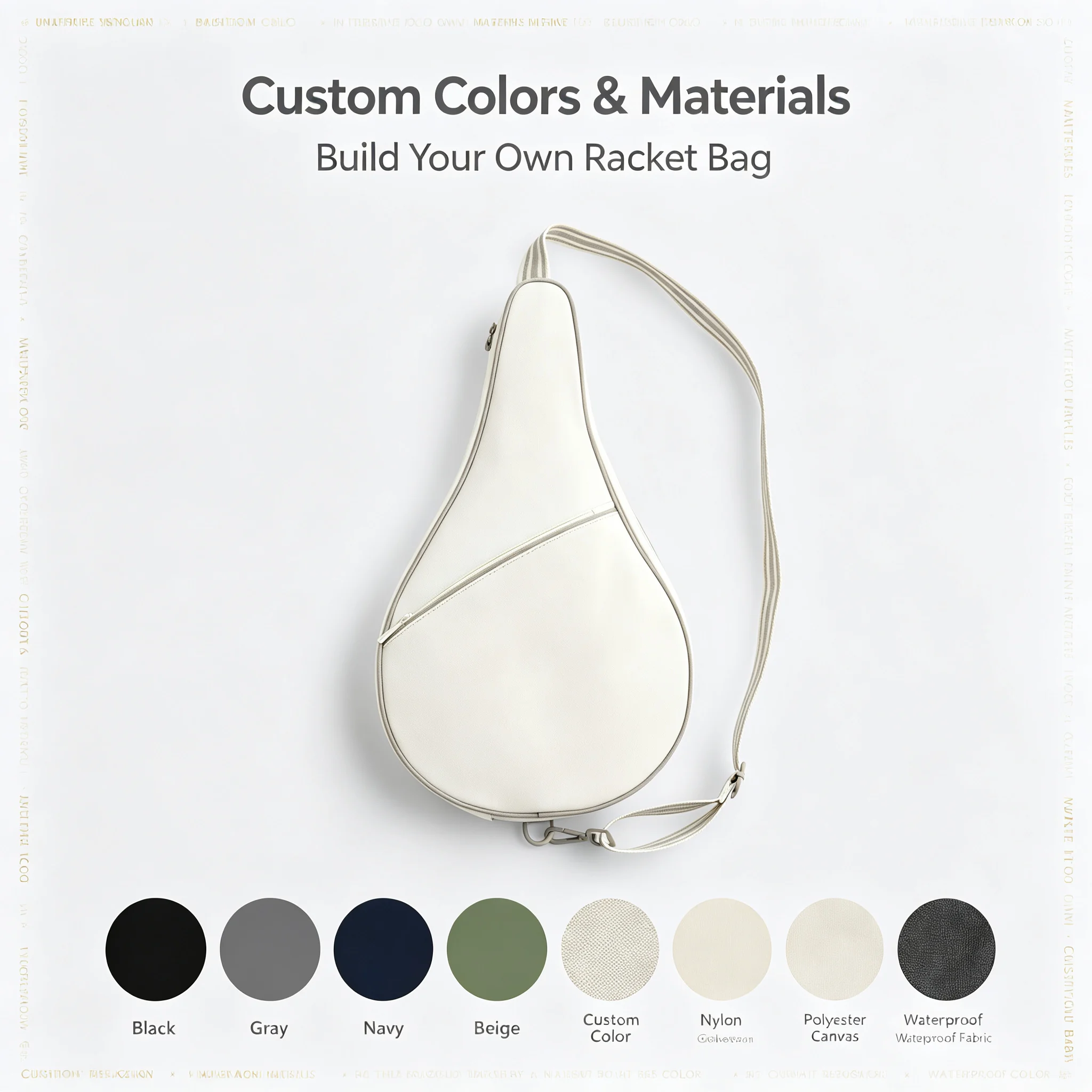 Custom Canvas Car Organizer