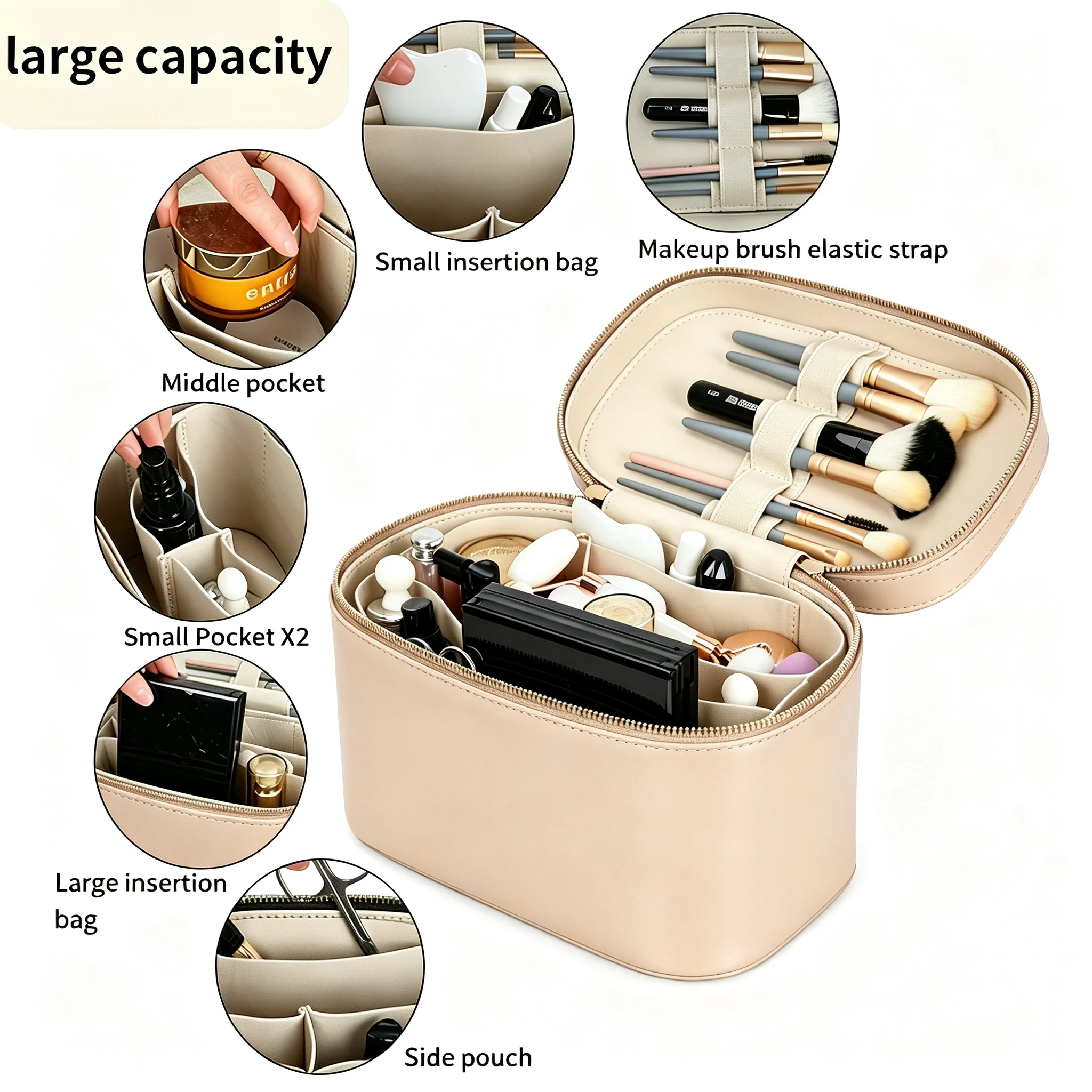 Custom Makeup Bag reference style