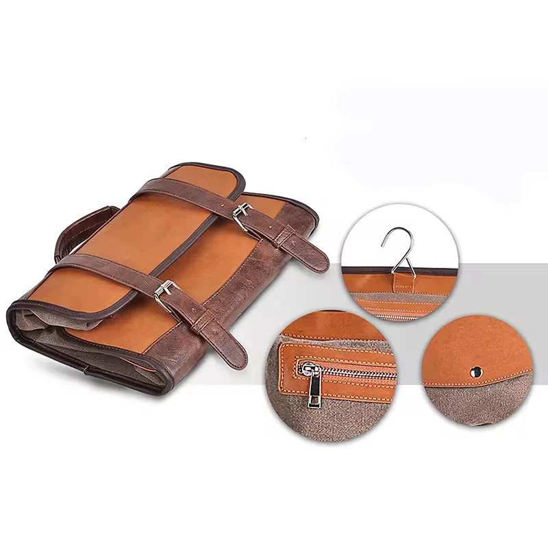 Custom Canvas Makeup Bag reference style