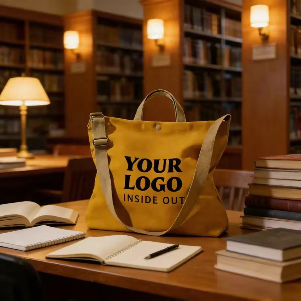 borsa tote canvas personalizzata