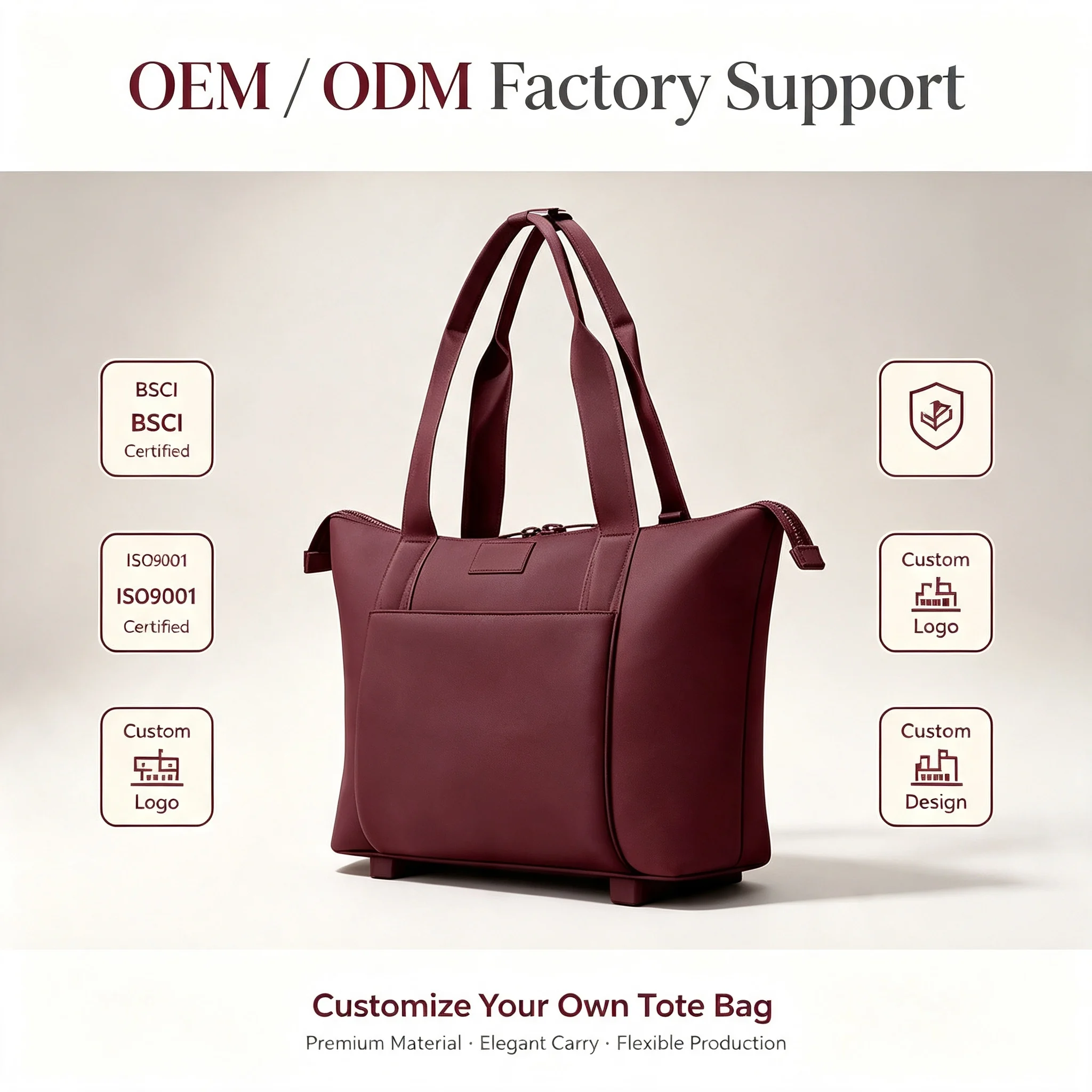 maatwerk polyester laptop totetas