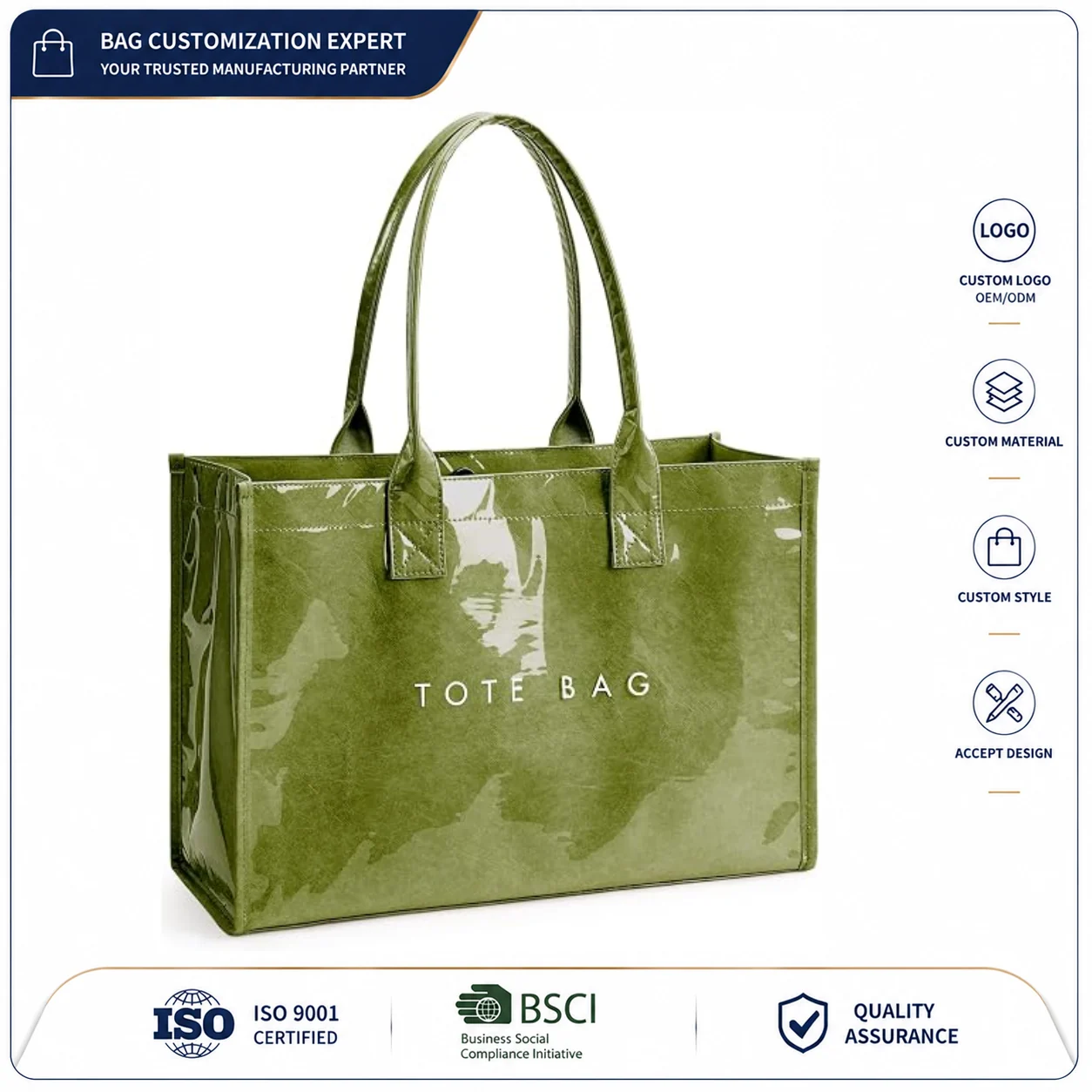 maatwerk PVC laptop totetas