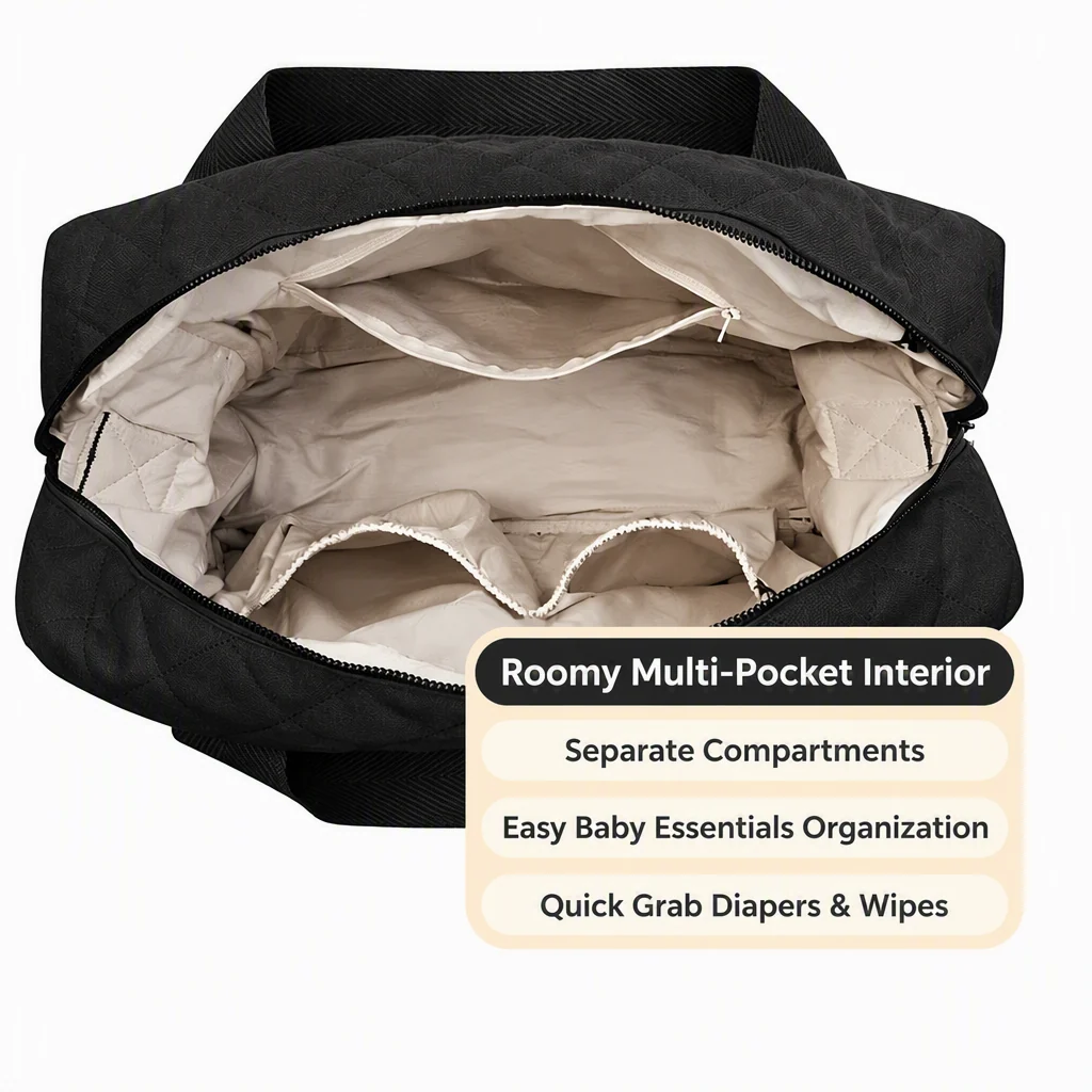 Sac à langer en toile
