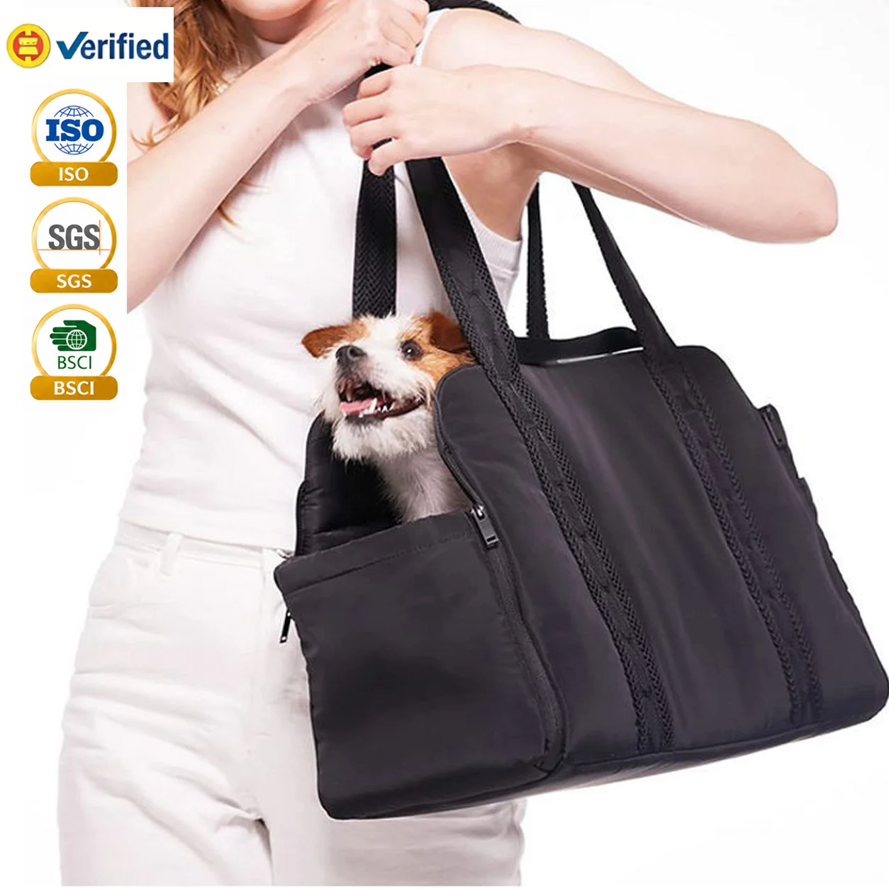 Sac de transport animal en tissu Oxford
