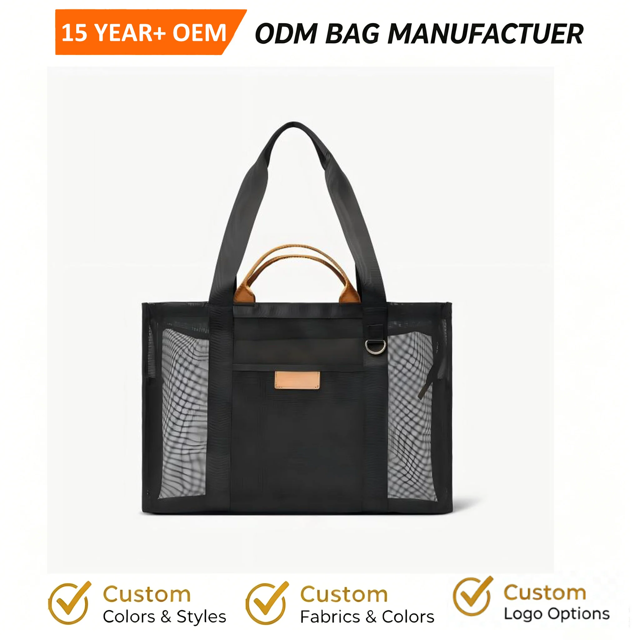 Custom Mesh Tote Bag