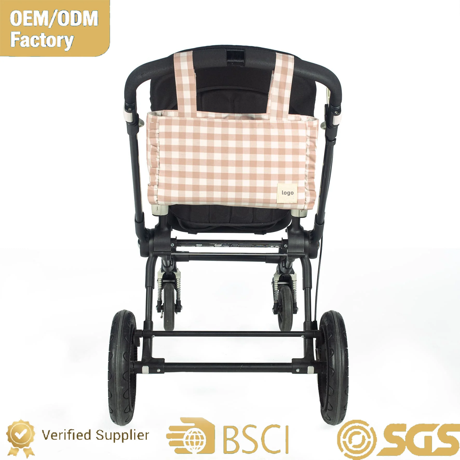 Custom Stroller Organizer Diaper Tote
