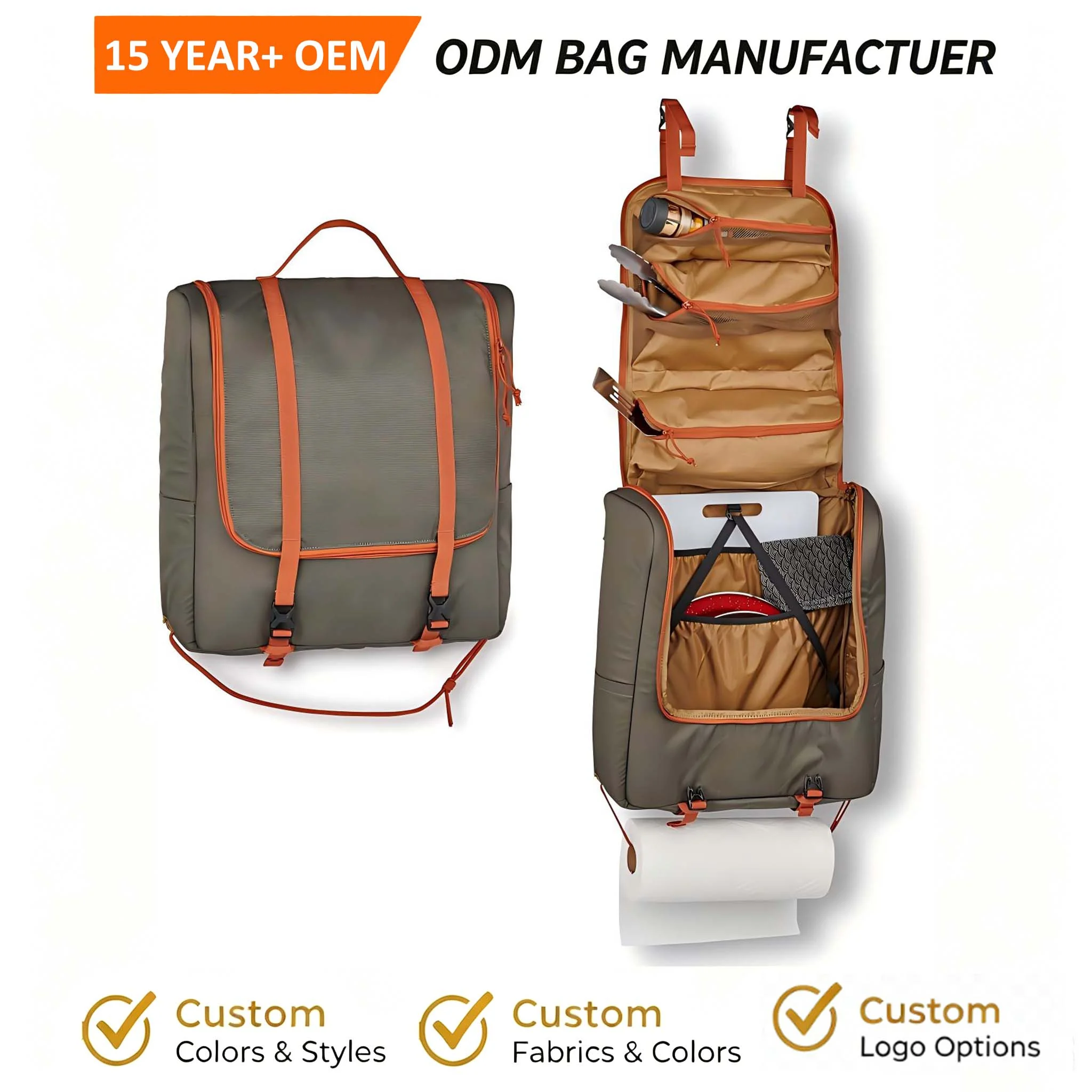 Custom Camp Kitchen Storage Organizer