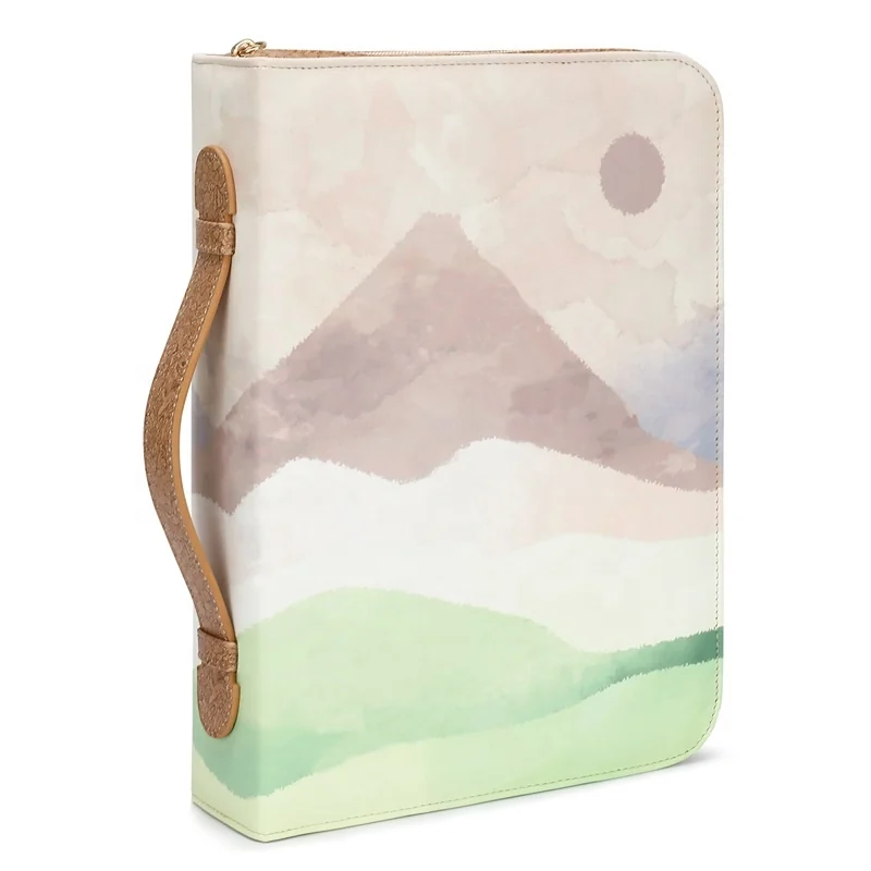 Custom PU Bible Cover Bag clean product or use-scene view