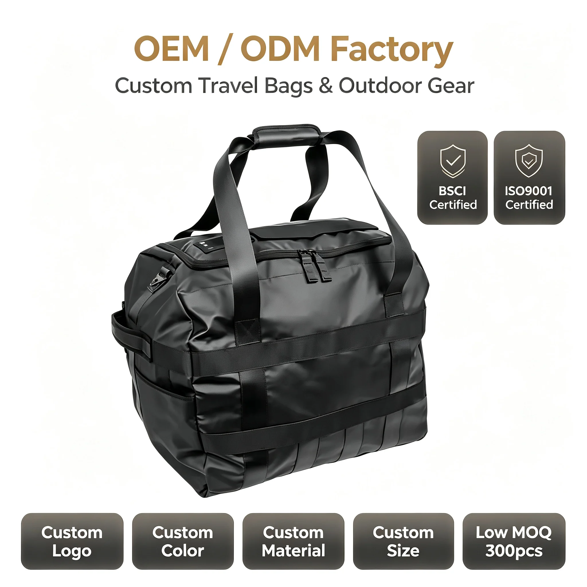 Custom Rescue Equipment Storage Duffel clean product or use-scene view
