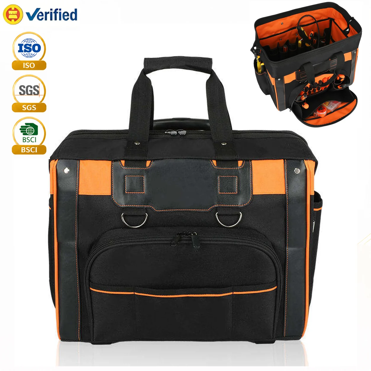 Custom Rolling Tool Storage Bag