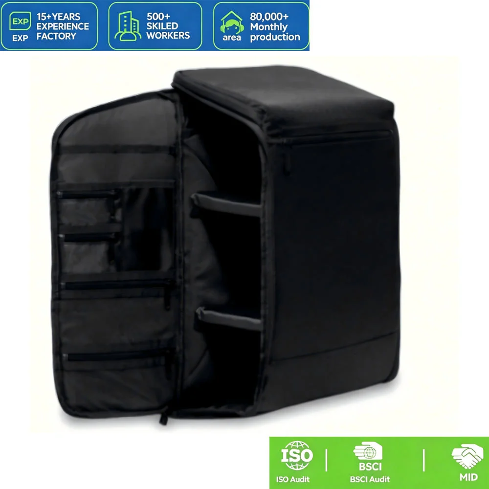 maatwerk organizer rugzak