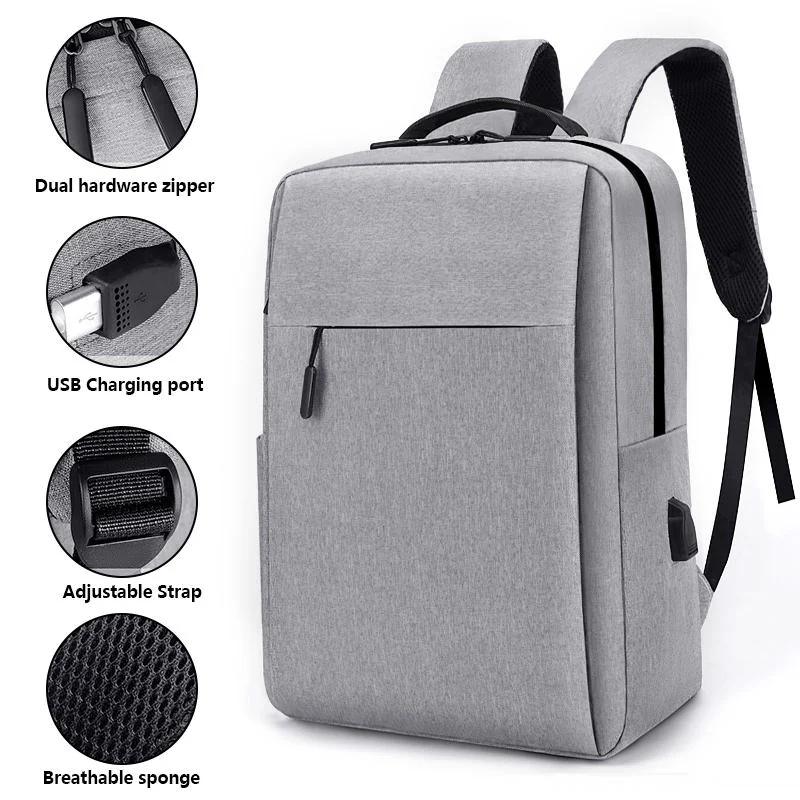 Custom Polyester School Backpack clean product or use-scene view