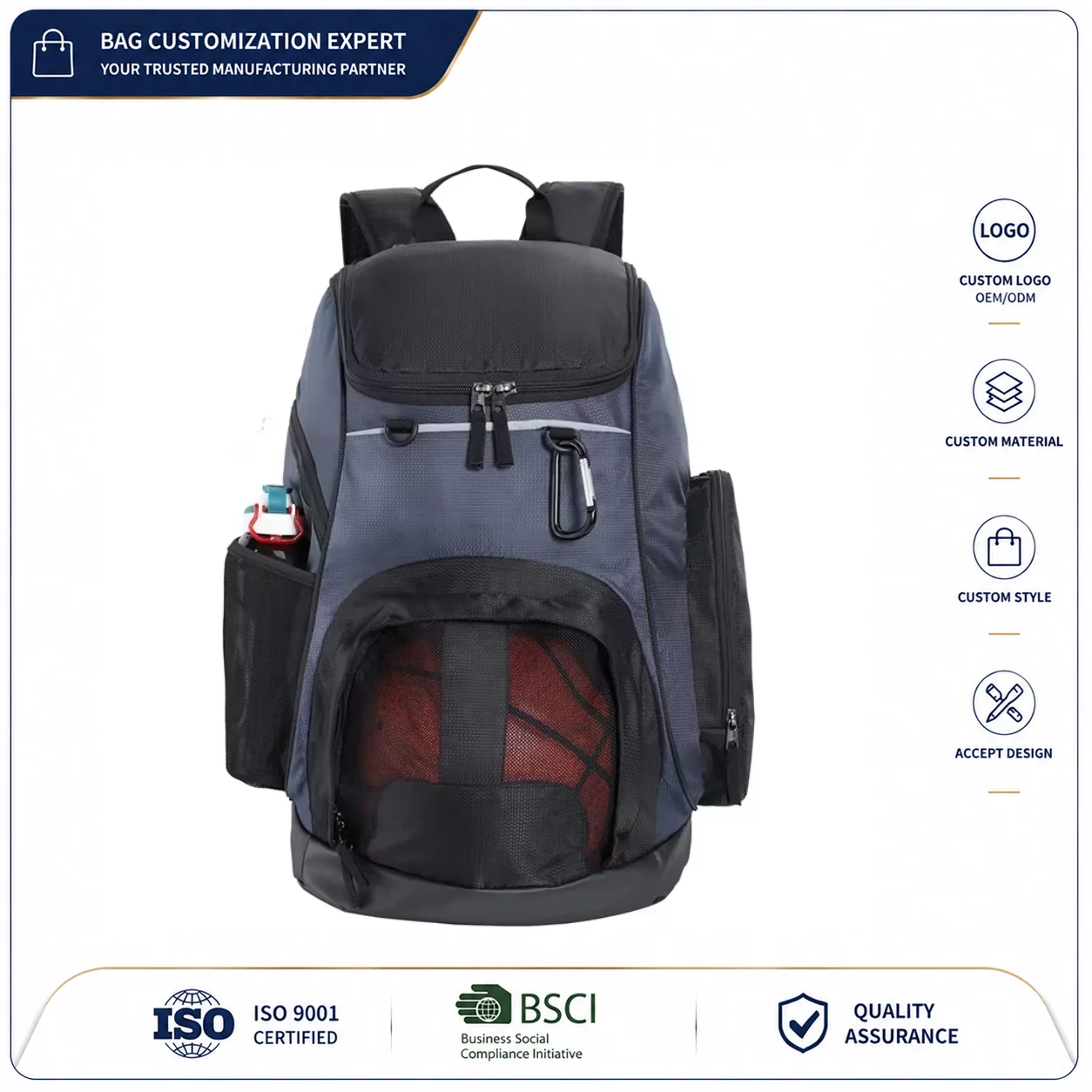 Custom Basketball Backpack