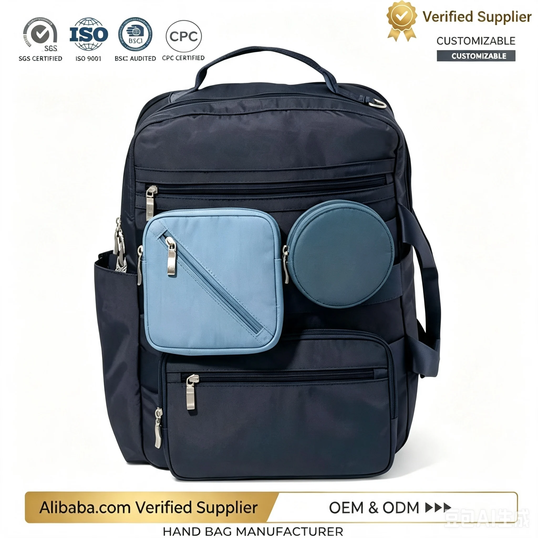 Custom Convertible Garment Duffel Bag