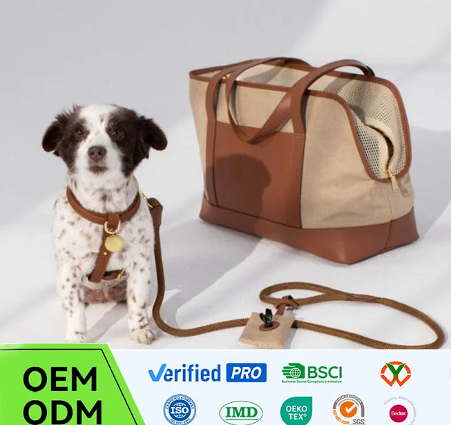 Custom sling pet carrier bag for private label bag manufacturing