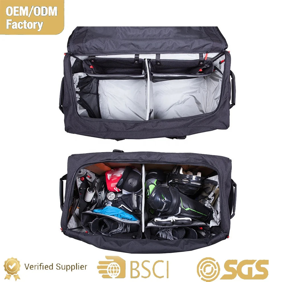 Custom Ice Hockey Equipment Trolley Bag