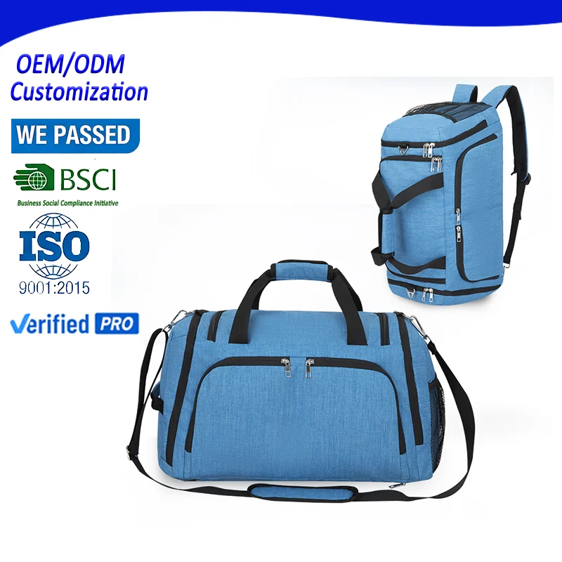 Custom Convertible Travel Duffle Backpack