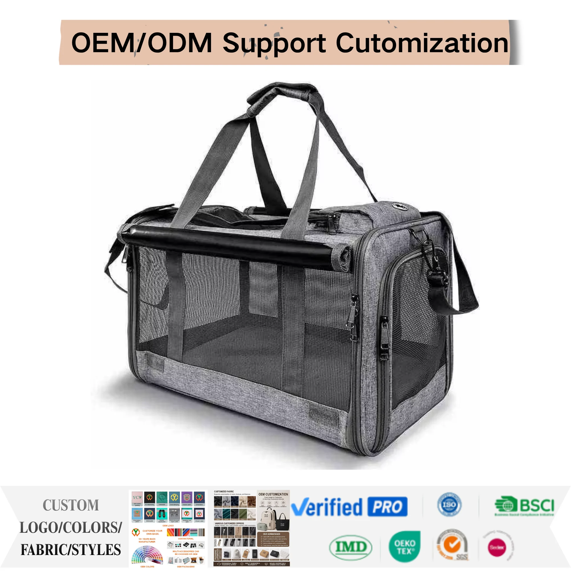 Sac de transport animal