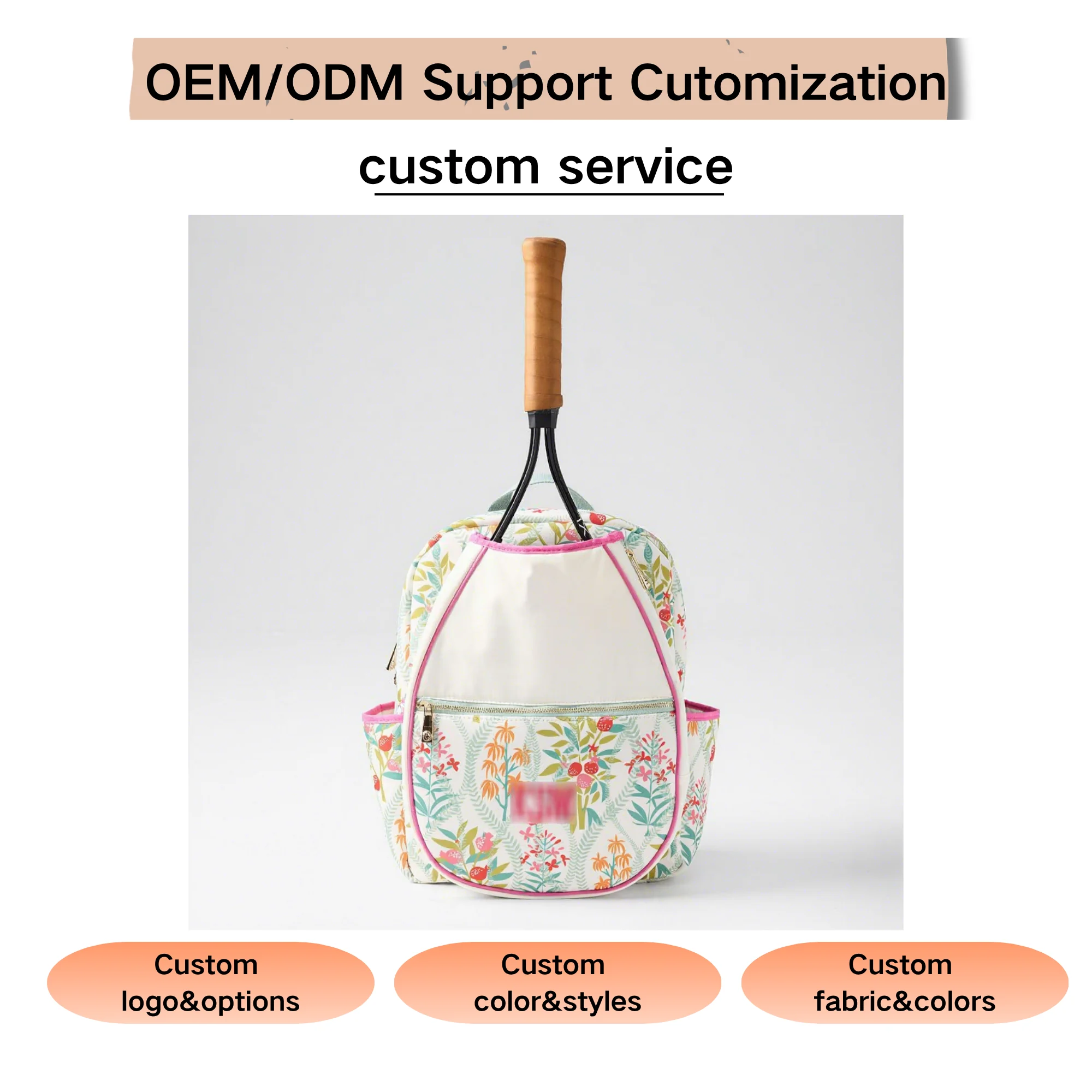 borsa pickleball personalizzata