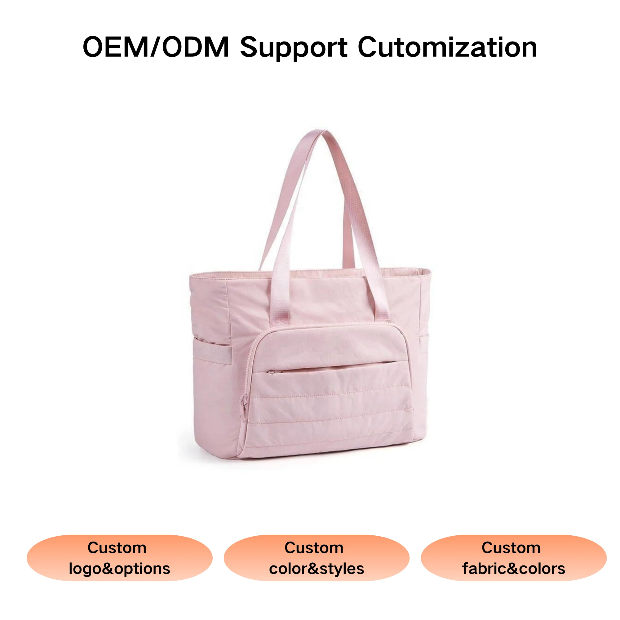 tote bag da yoga pieghevole personalizzata