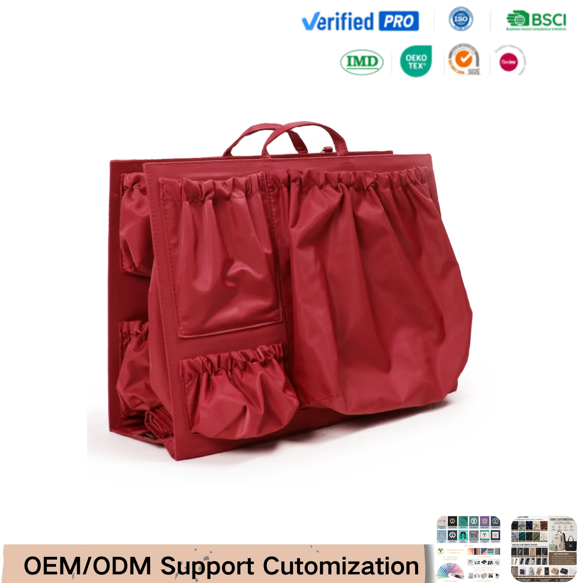 Custom Travel Organizer Insert Bag