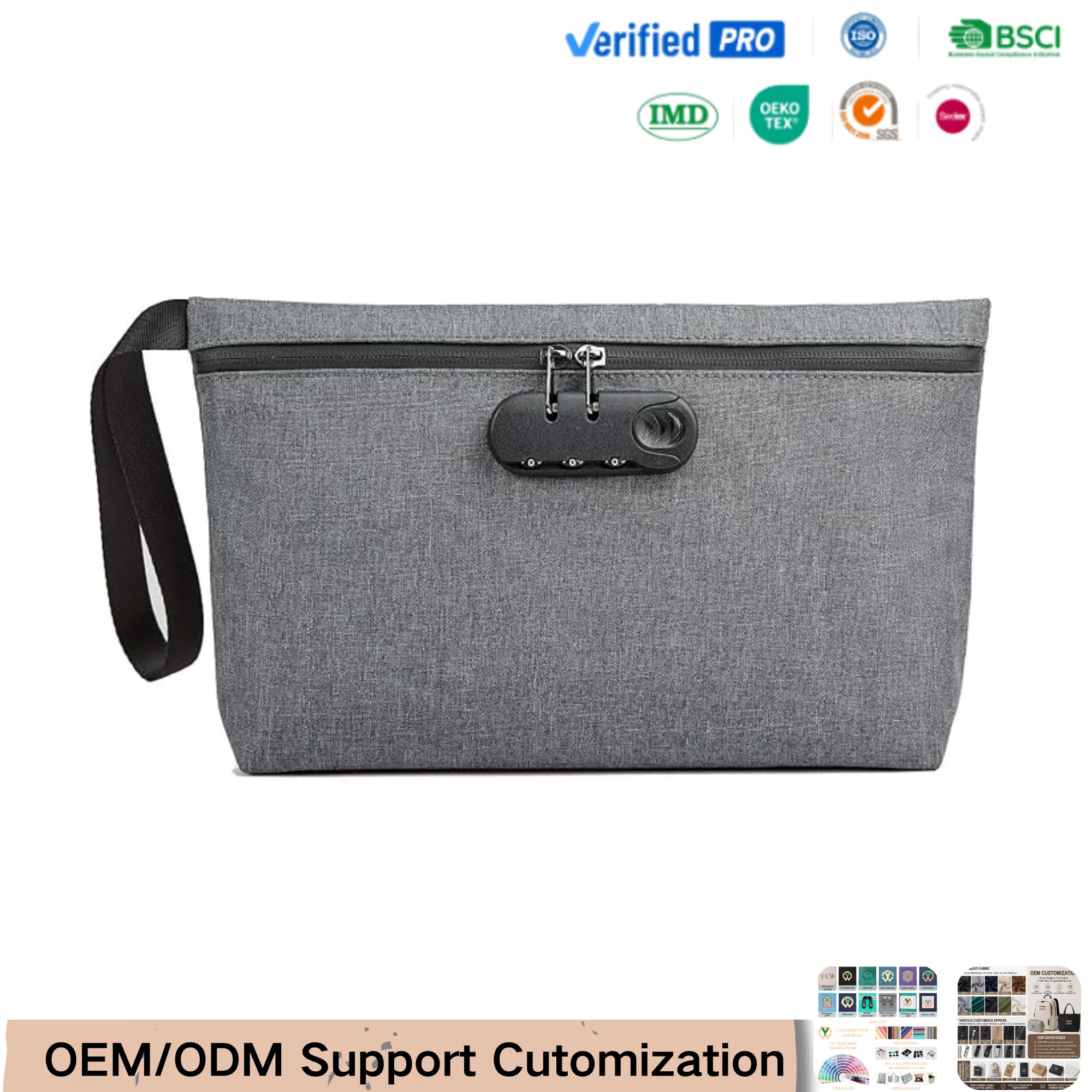 Custom Lockable Travel Storage Bag