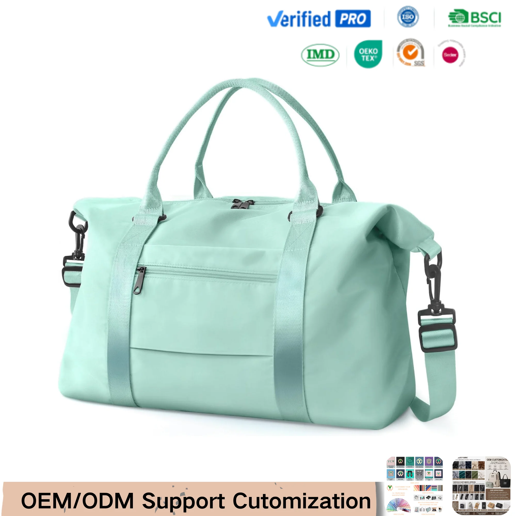 borsone nylon personalizzata