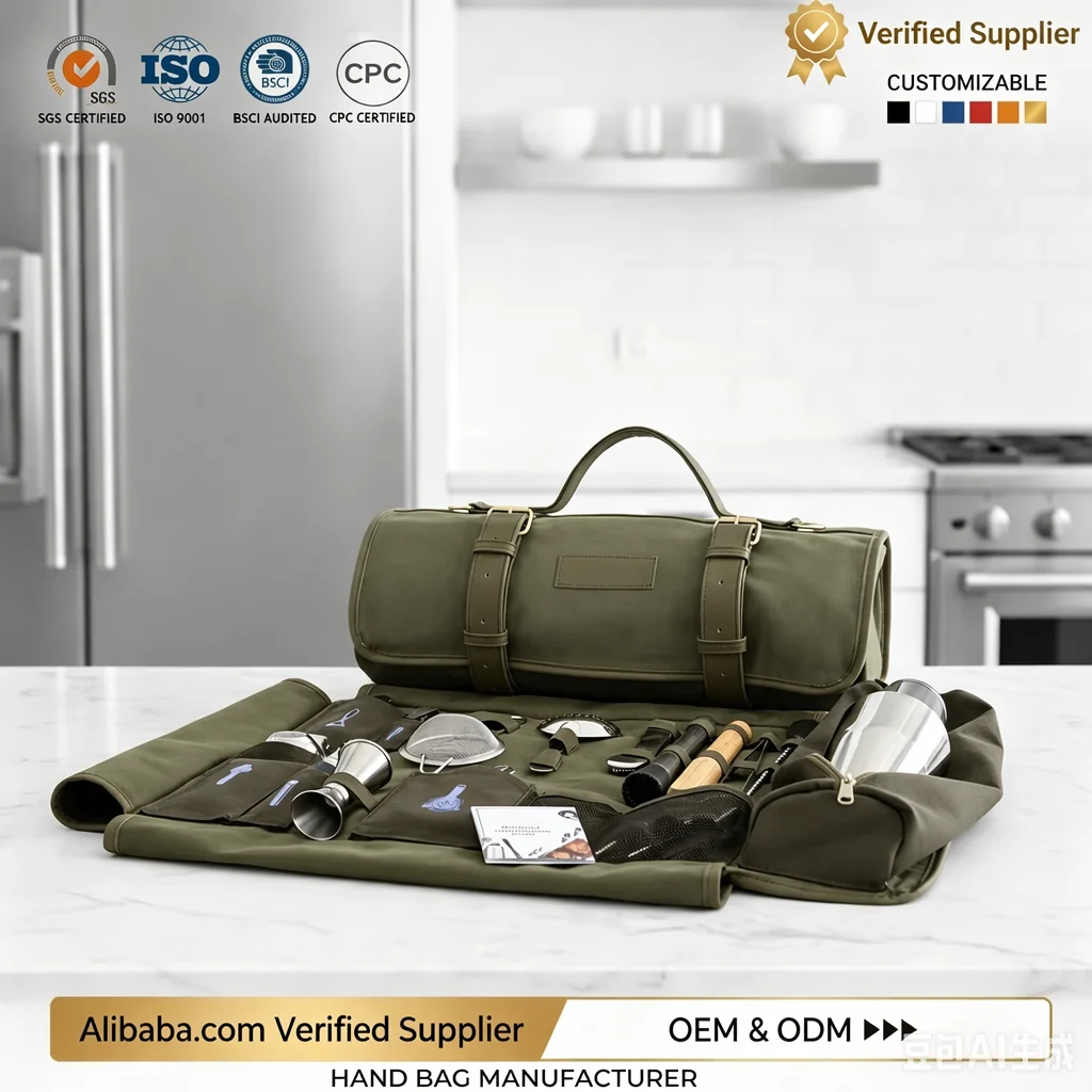 Custom Travel Bar Tools Bag