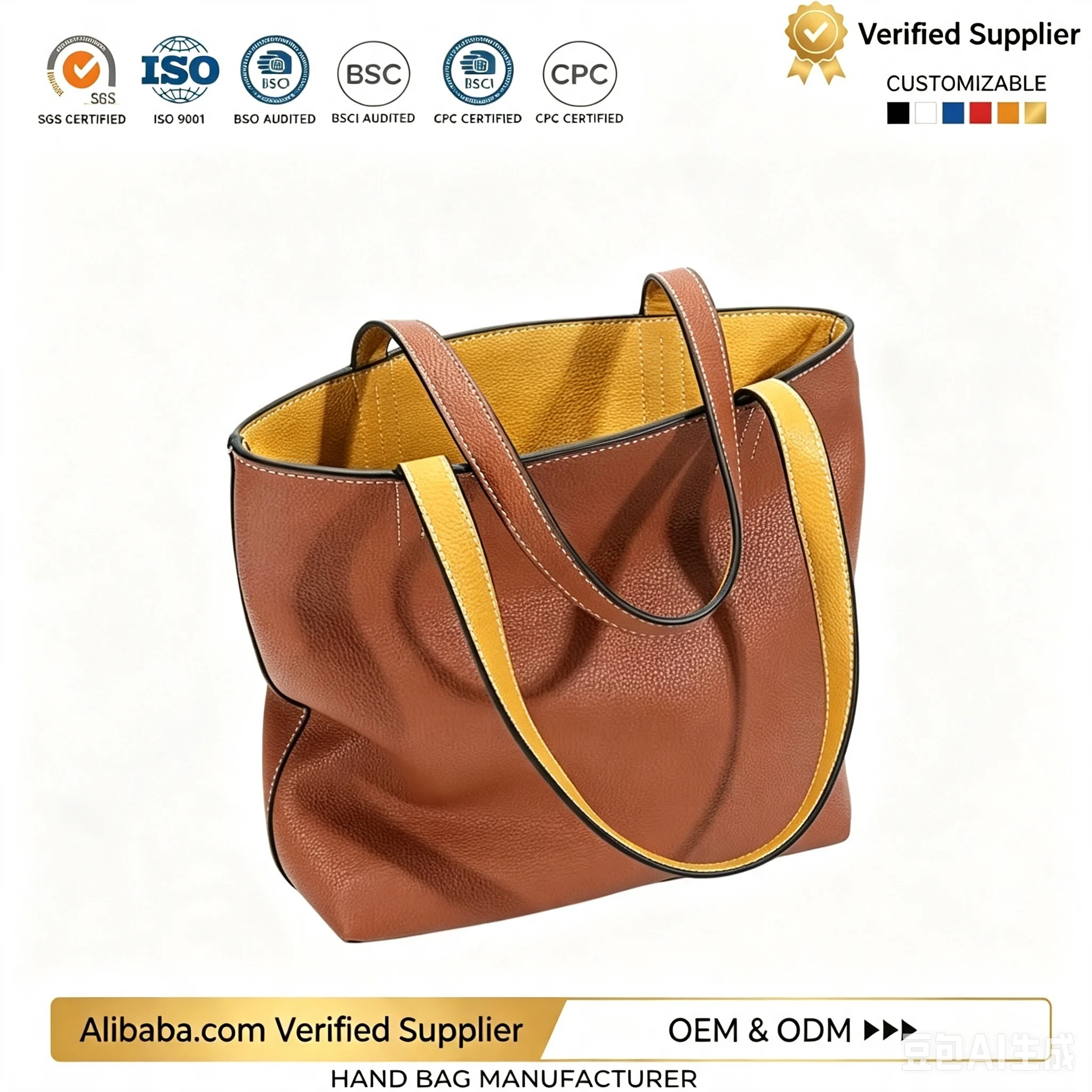 Custom Pillow Shape Crossbody Bag