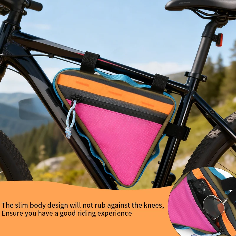 Borsa per il tubo del telaio della bicicletta personalizzata