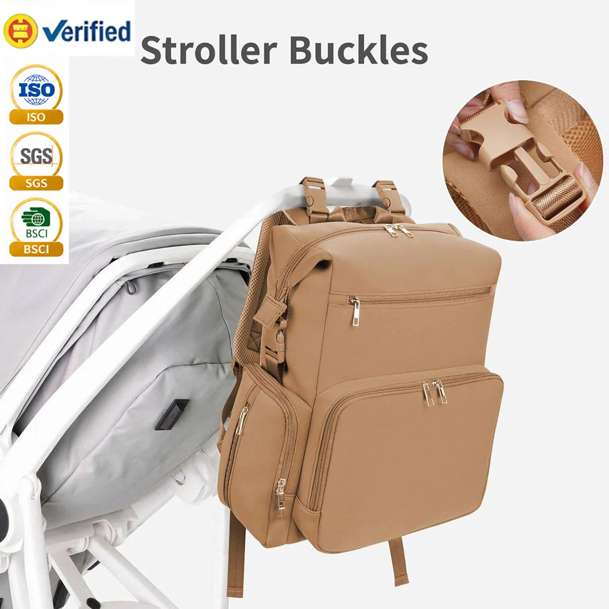 Sac à langer en néoprène zippé