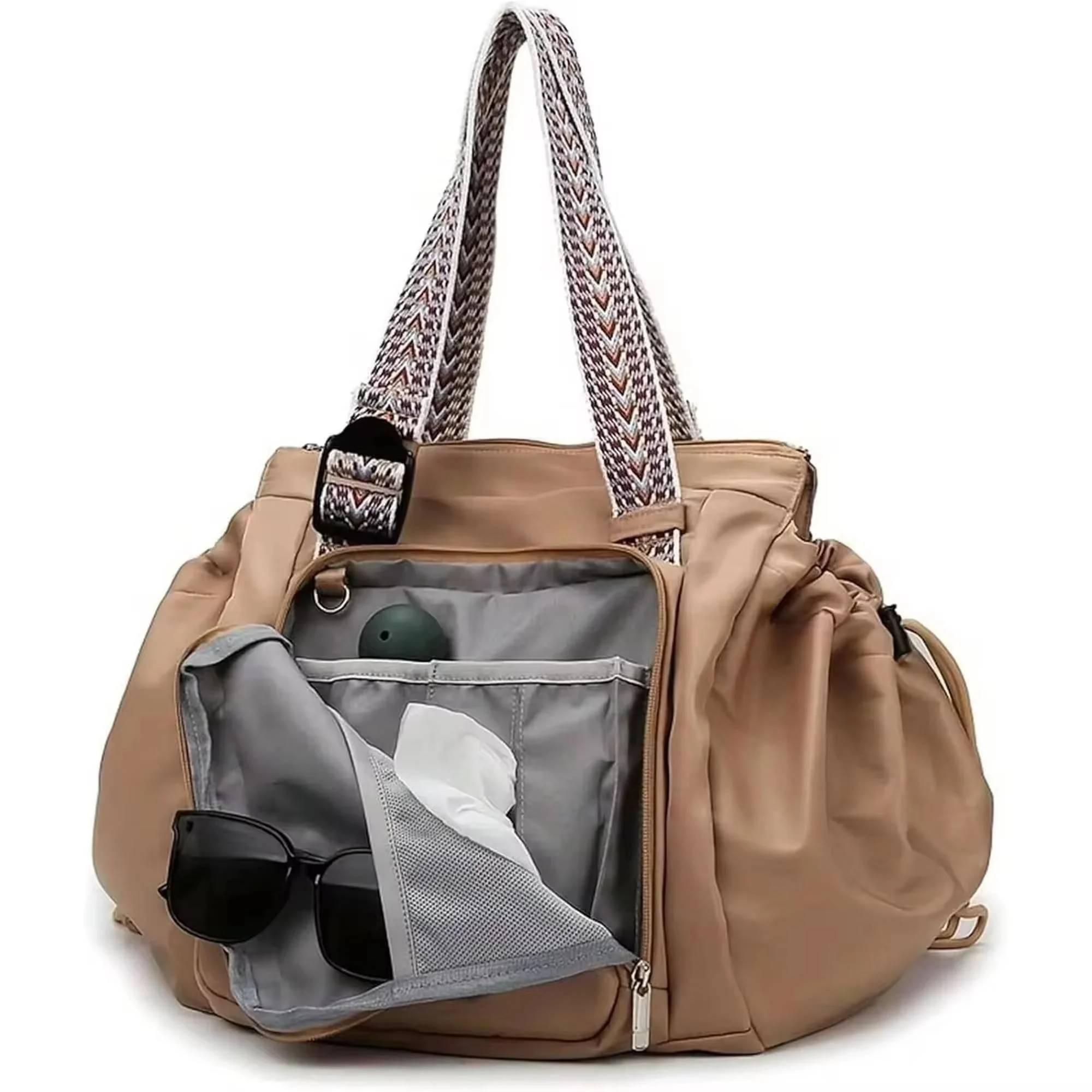 Sac à cordon zippé