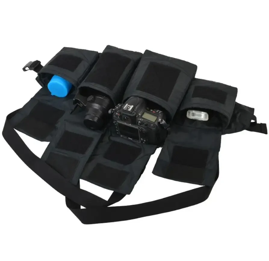 Custom Camera Shoulder Waist Belt Multi-Functional Outdoors Utility