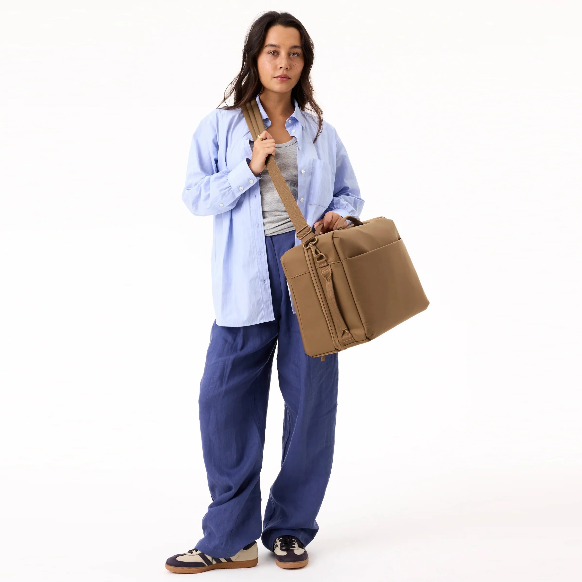 Custom Fabric Suitcase Business Trip Travelling Bag Weekender