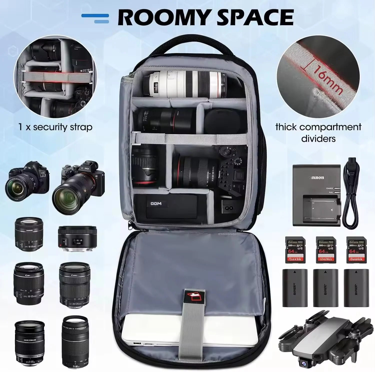 Sac appareil photo