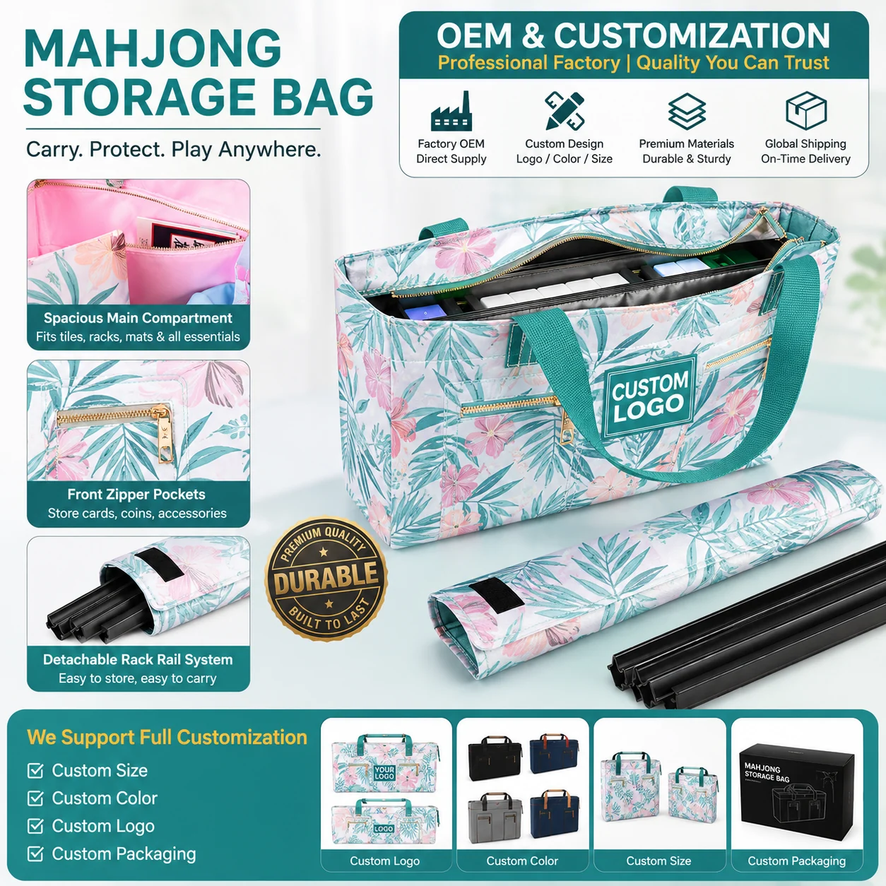 Tote bag pliable